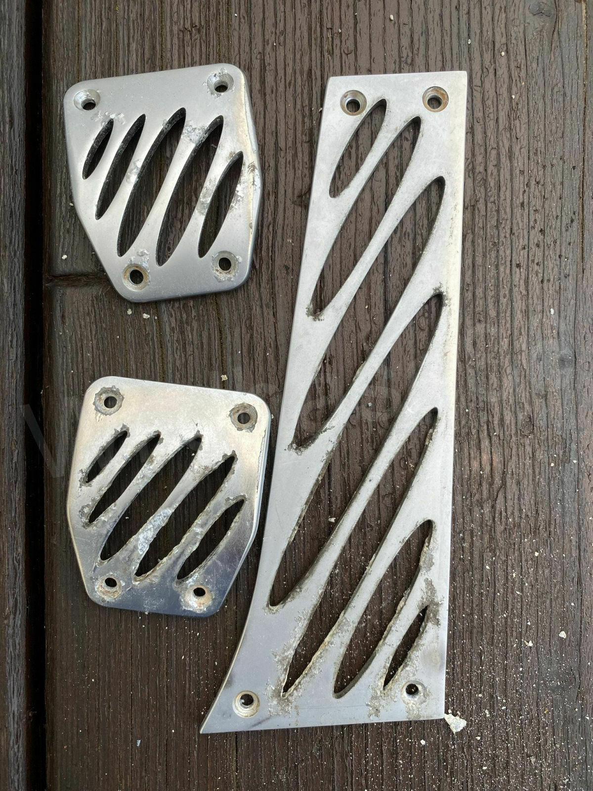 Performance Alu Pedale vorher