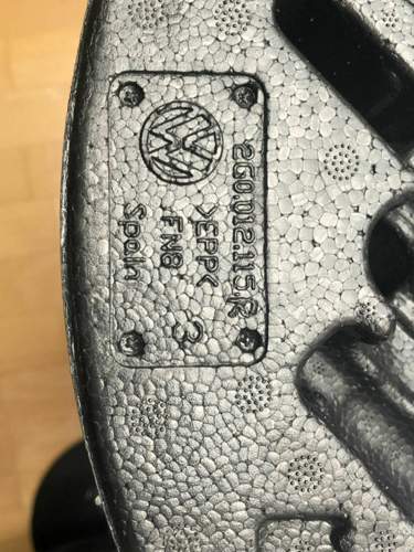 Werkzeug-Styroporteil Polo 6 2G AW