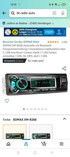 Radio auto