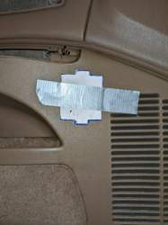 Schablone Aschenbecher