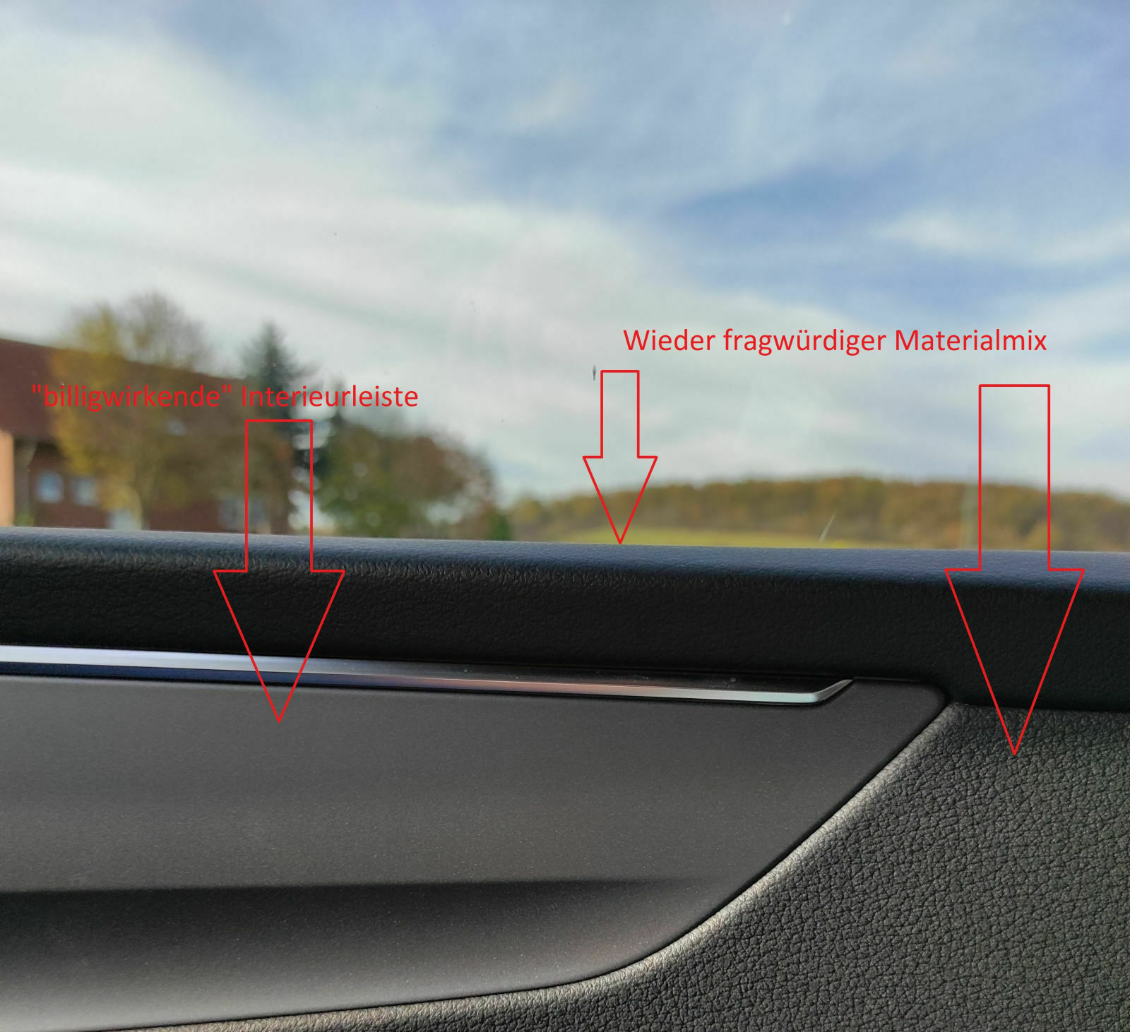 Audi A7 C8/4K - Nicht standesgemäße Innenraumqualität & Haptik