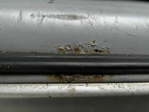 Rostnest am Schweller