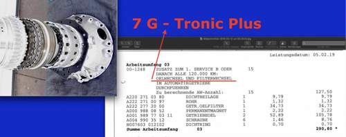 1. Getriebeöl -Tausch