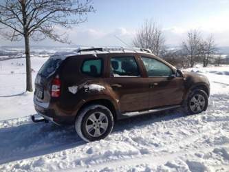 Dacia Duster 4x4 DCI im Schnee