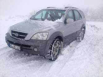 Kia Sorento 2,5 CRDI im Schnee …2,2 Tonnen Brocken