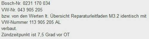 Verteilerbezeichnung