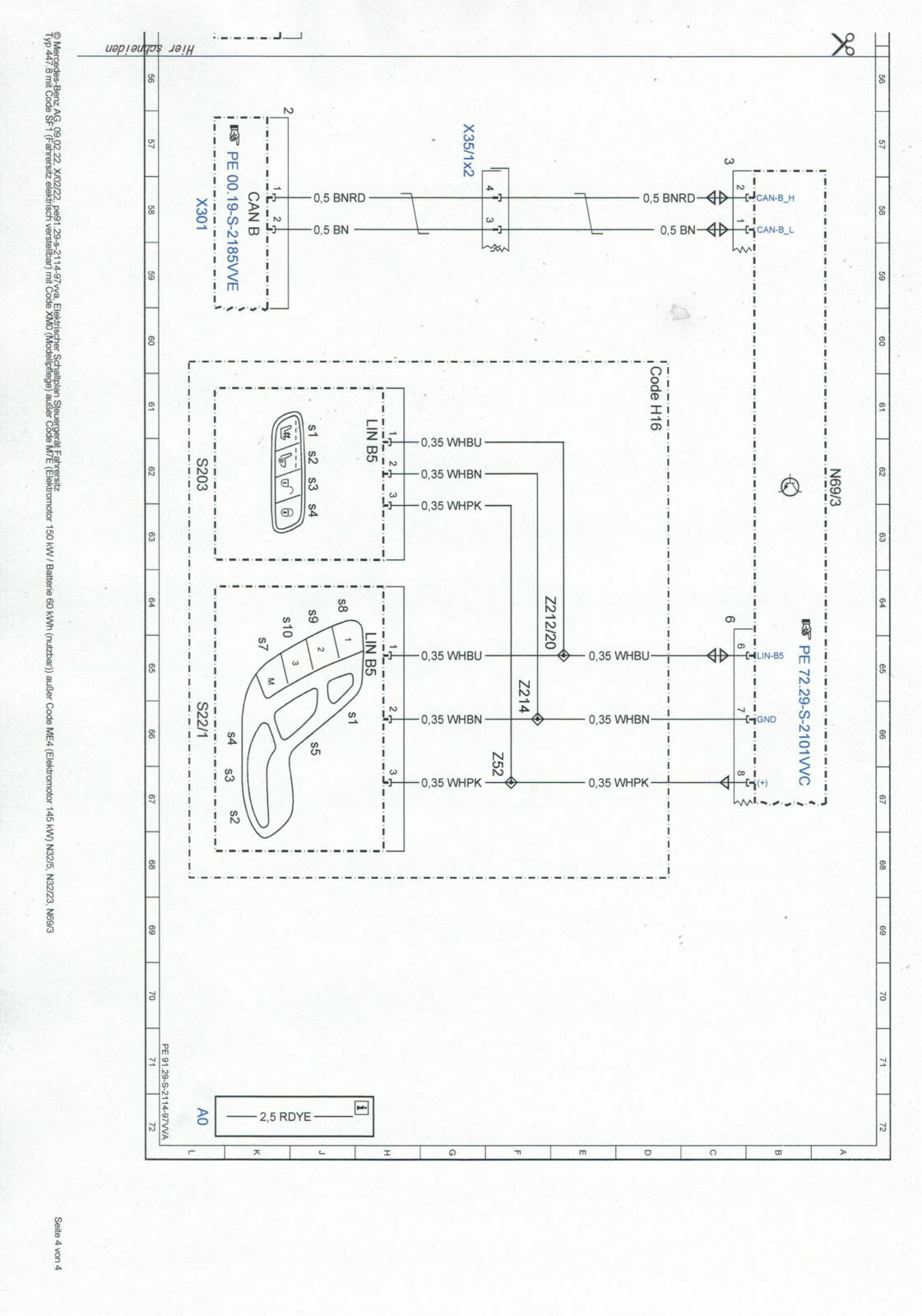 Steuergerät Sitzheizung