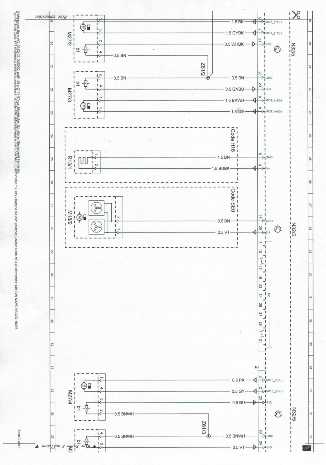 Steuergerät Sitzheizung