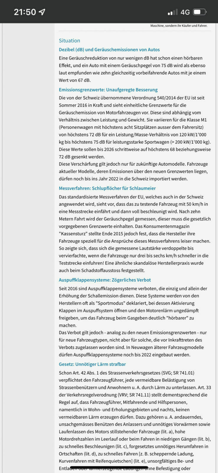 Abgasanlage von FMS ab Kat zu laut nur Probleme bis jetzt