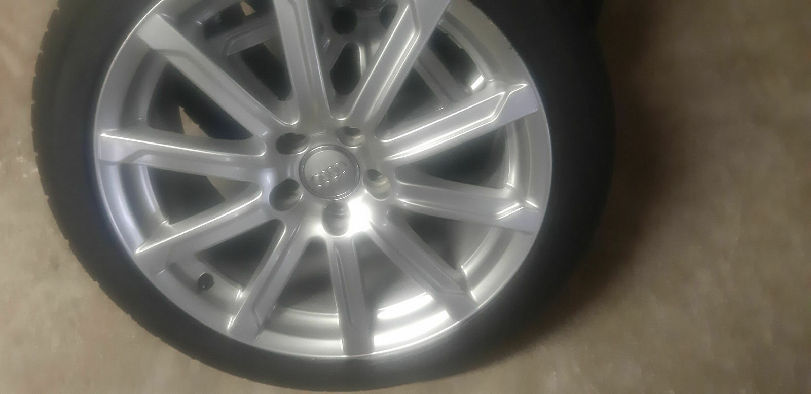 Gebrauchte Felgen gekauft, und gereinigt