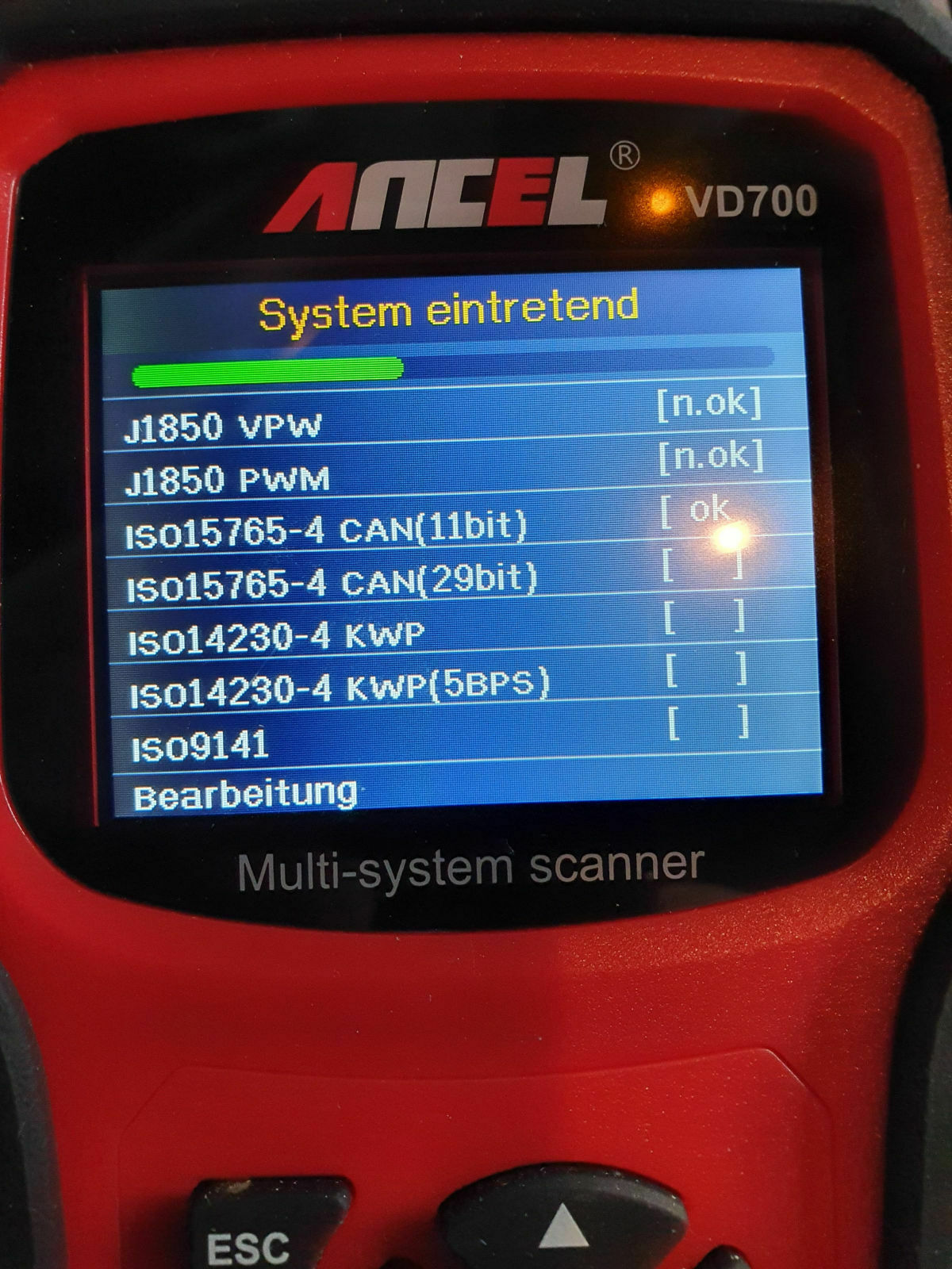 P0017 Position von Kurbelwelle / Position von Nockenwelle Wechselbeziehung Gruppe 1 Sensor B