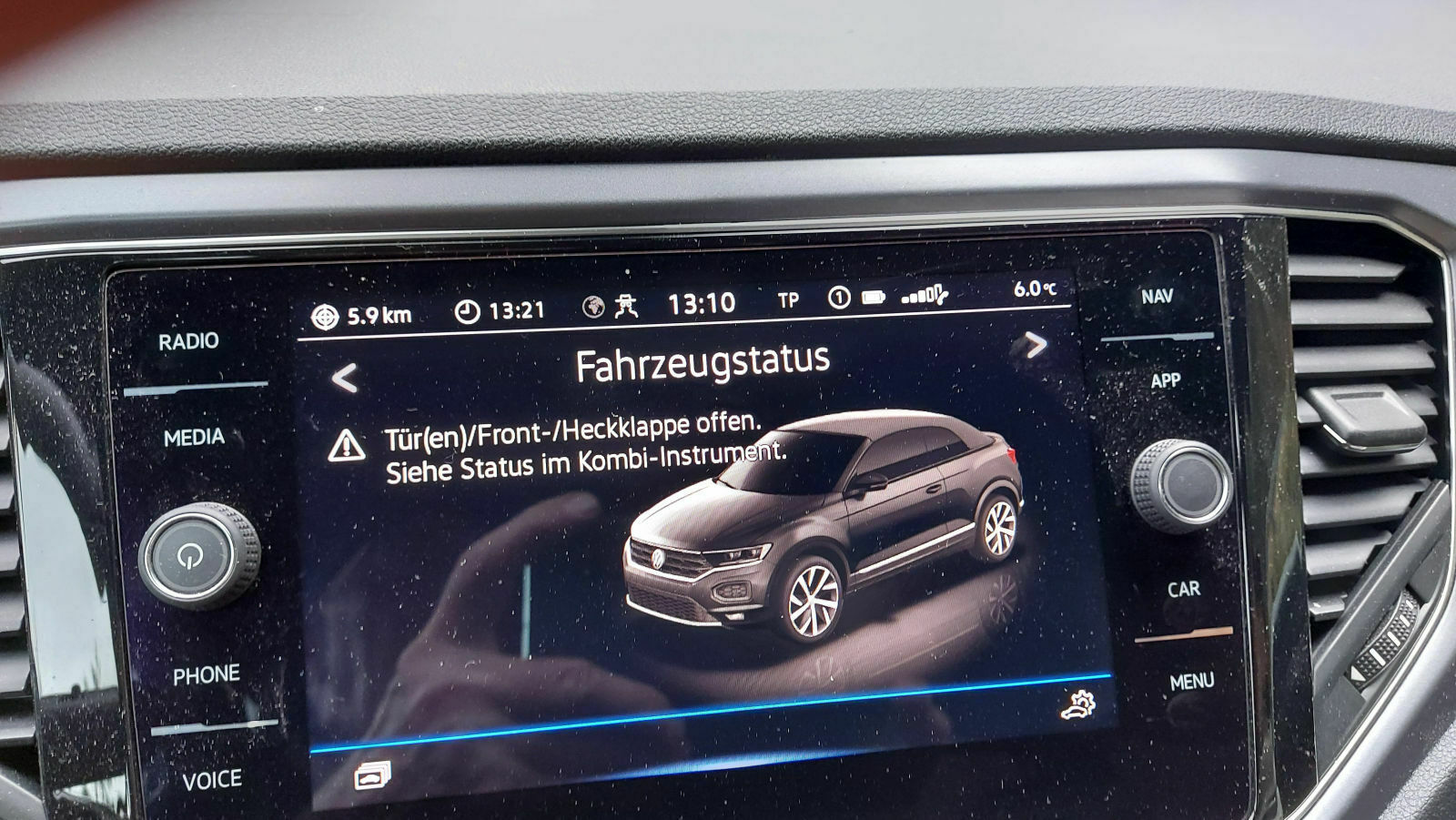 Meldung Kofferraum nicht geschlossen kommt dauernd