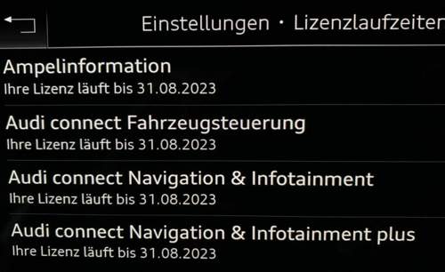 Aktive Connect Dienste