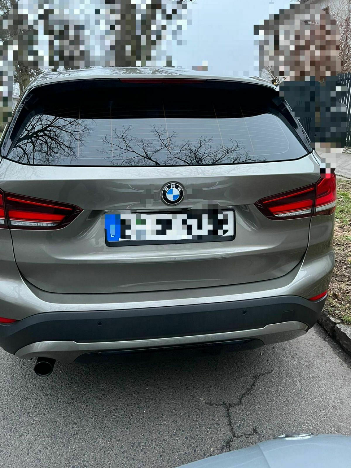 Heckwischer beim Rückwärtsfahren