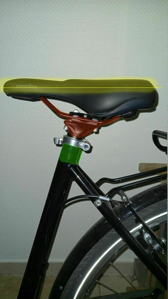 Sattel(-Unterbau) niedriger