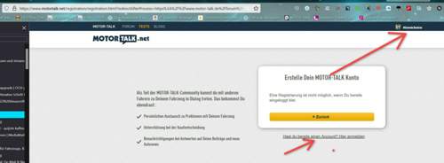 Angemeldet oder doch nicht?