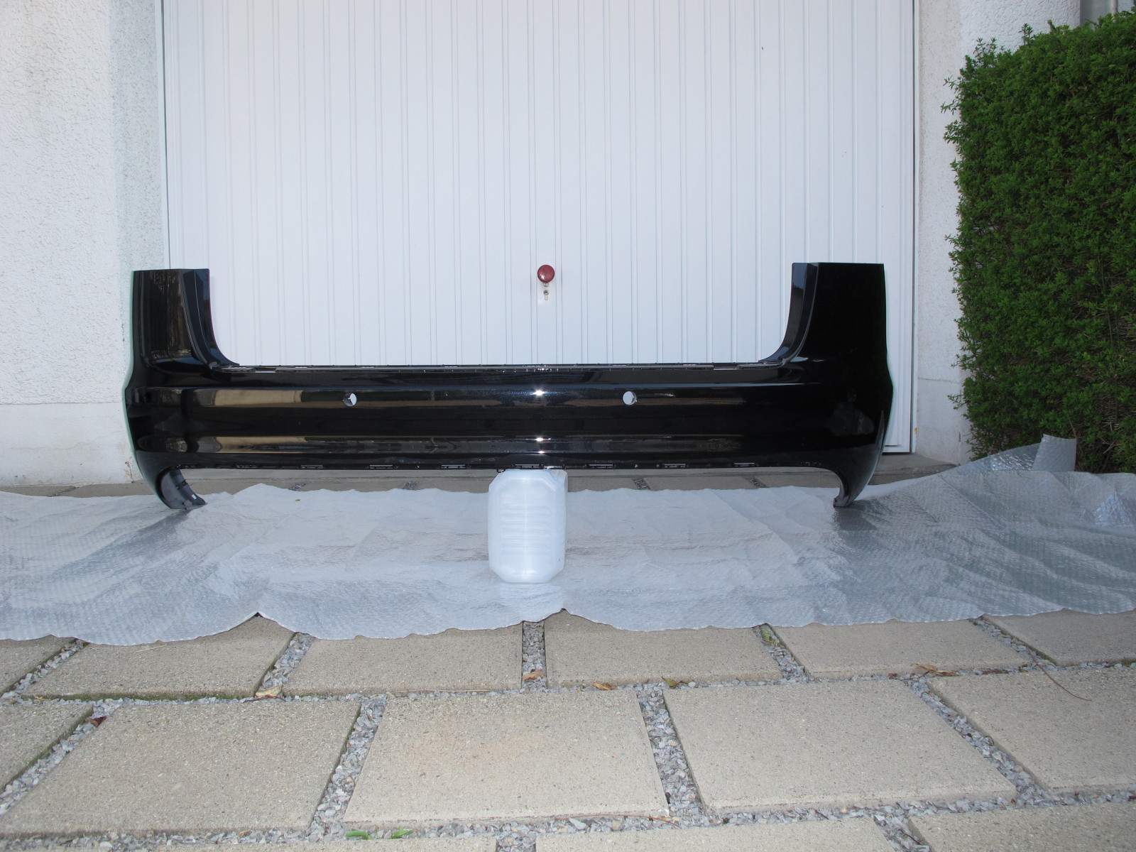Stoßfänger Heckansicht Totale : 4F9807303F AUDI A6 4F Stoßfaenger hinten FL Standard : Biete ...