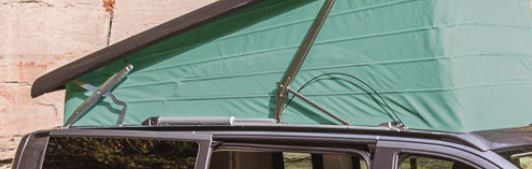 Manuelle Notentriegelung elektrisches Aufstelldach Marco Polo