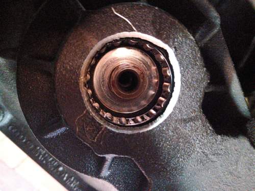 Getriebedeckel mit Loch 3