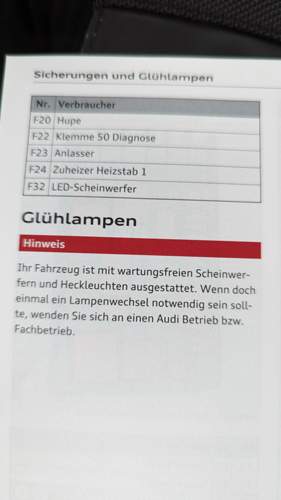 Anleitung Sicherungskasten Motorraum