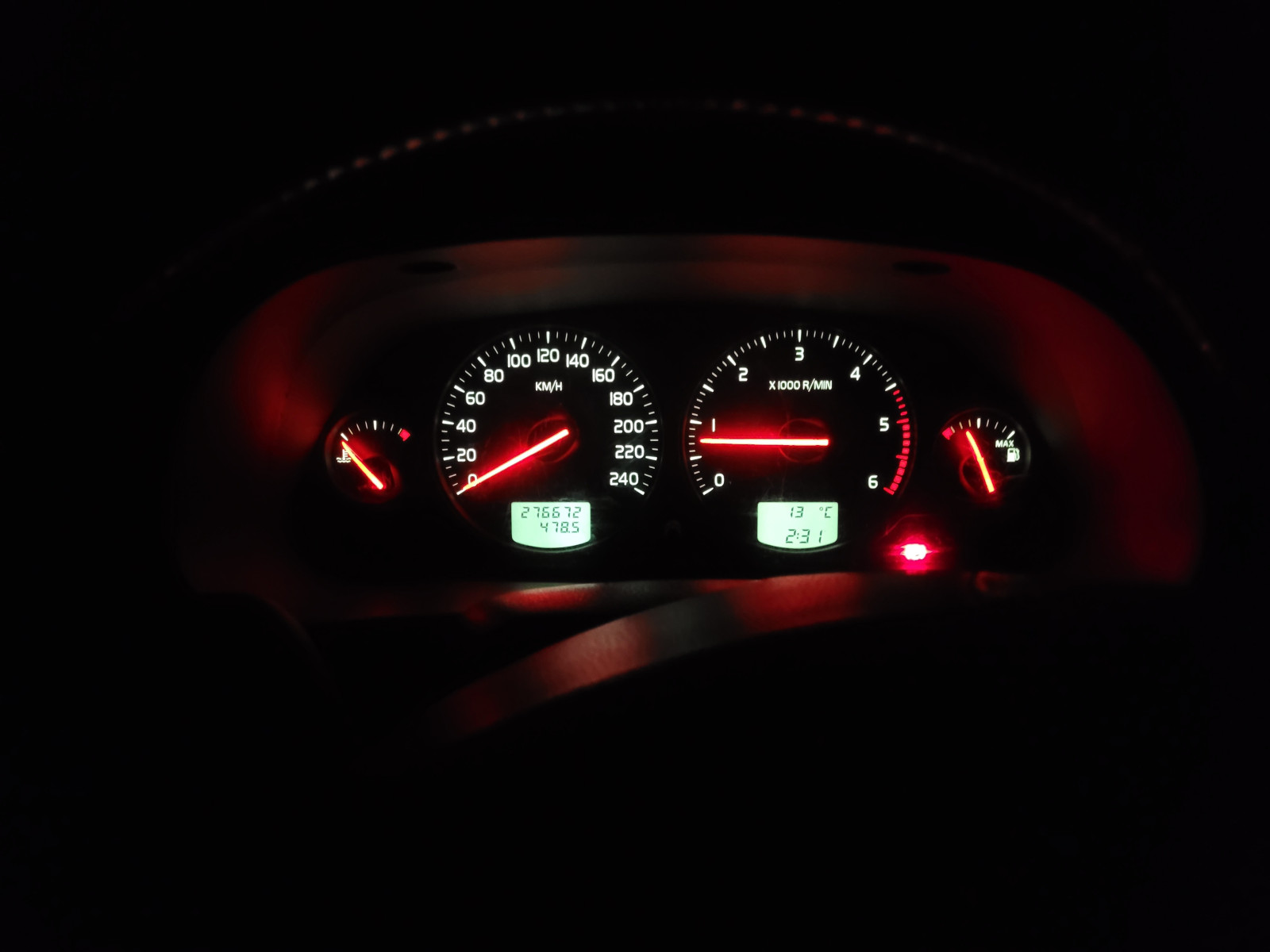 Licht in der Mittelkosole ausgefallen