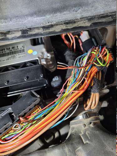 Hauptstecker STG, Leitungen vom DDS