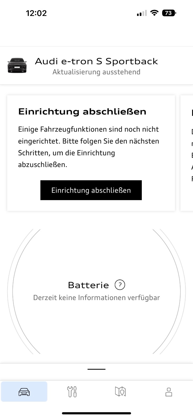 Aktuelle Lieferzeiten Audi e-tron/Sportback