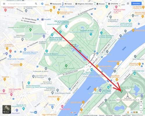 Trocadero-eiffelturm