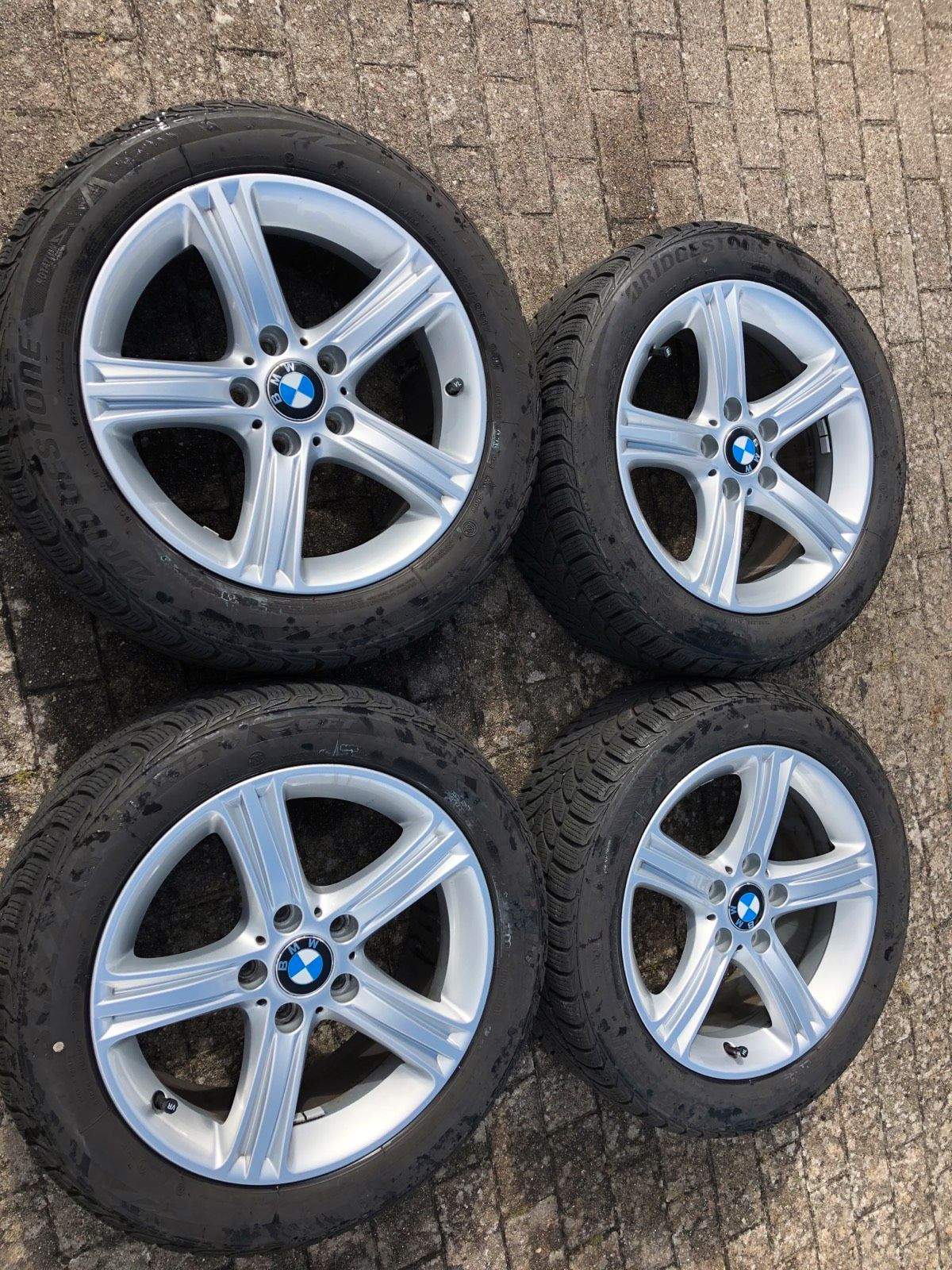 4 Stück 17 Zoll Original BMW 3er F30 F31 & 4er F32 F33 F36 Alufelgen ...