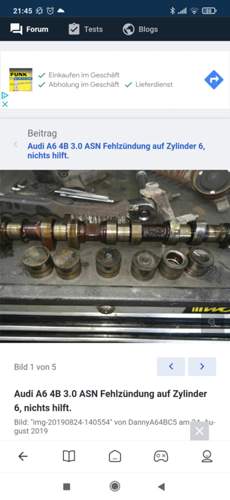 Nockenwelle + Hydros