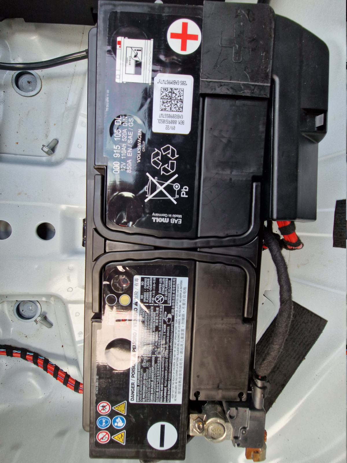 Neue Batterie anlernen