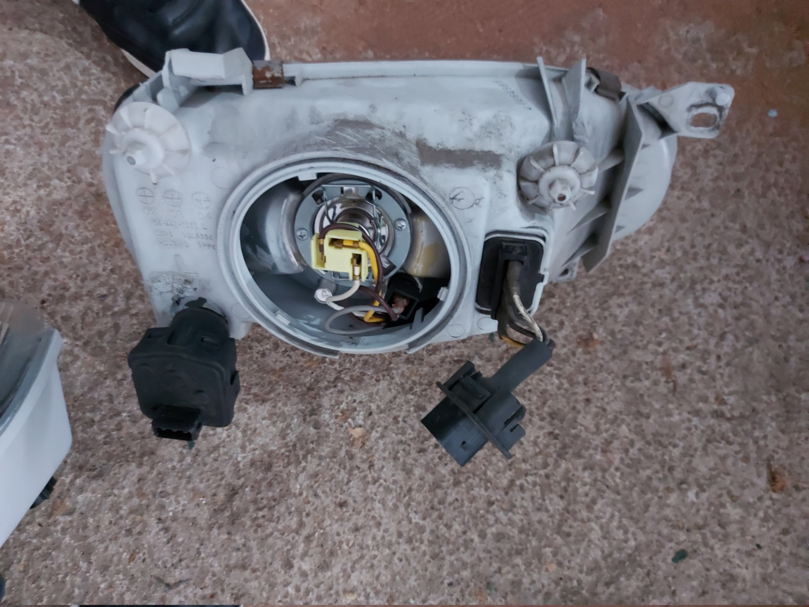 Scheinwerfer am Golf 3