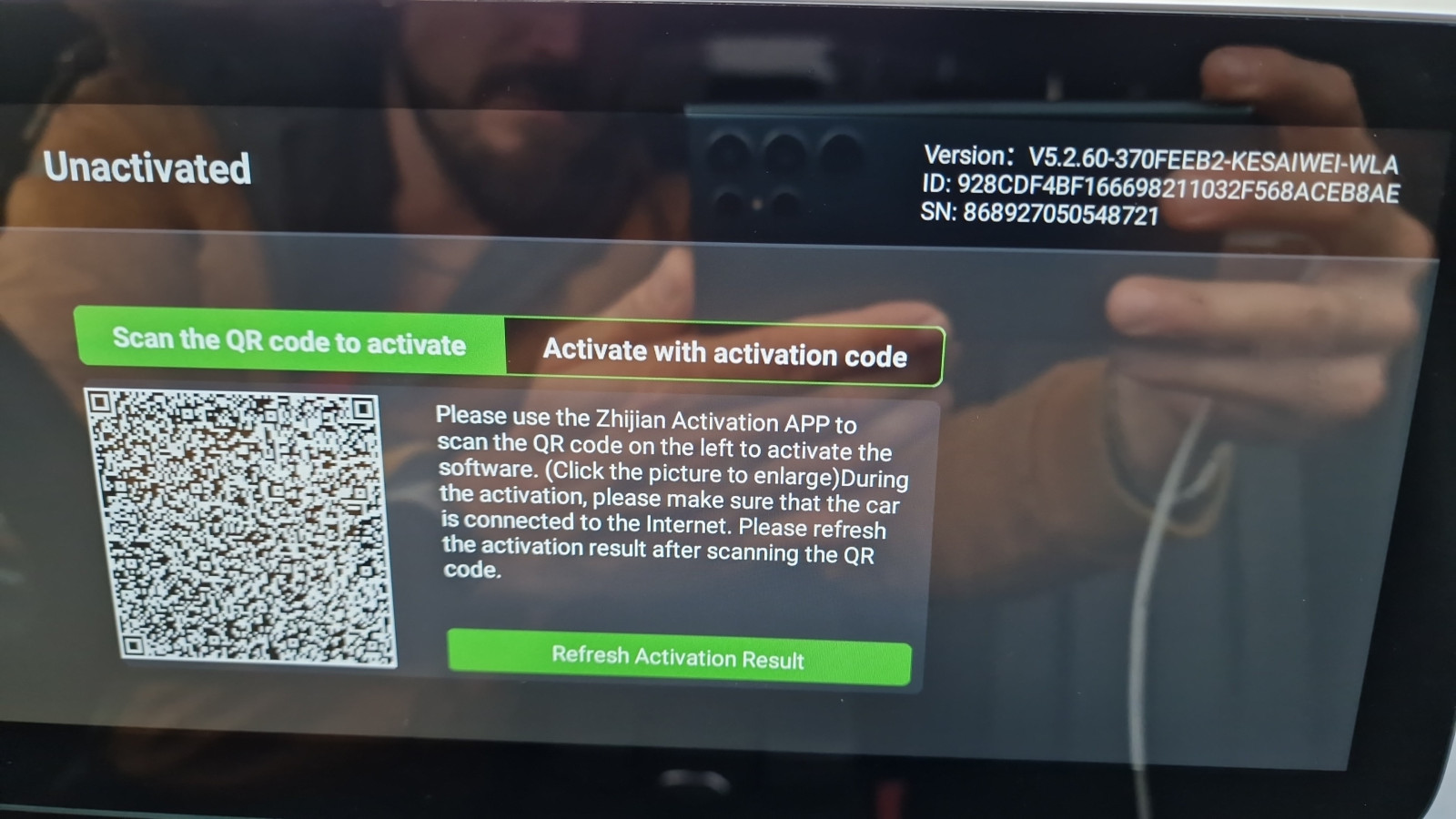 Infos und Bilder zum 10,25 Zoll Nachrüstdisplay