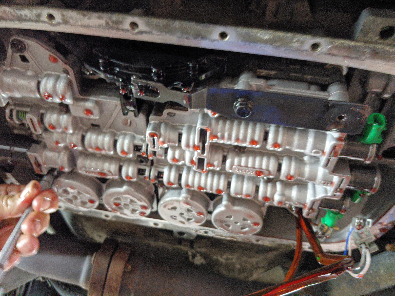 Opel Omega B 3.0 DTI 24V: Kleine Getriebewartung (GM 5L40-E)