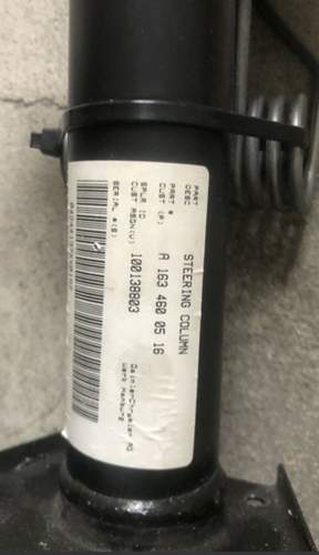 Lenkmantelrohr Nummer