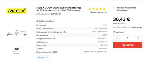 Wischergestaenge-audi-a6