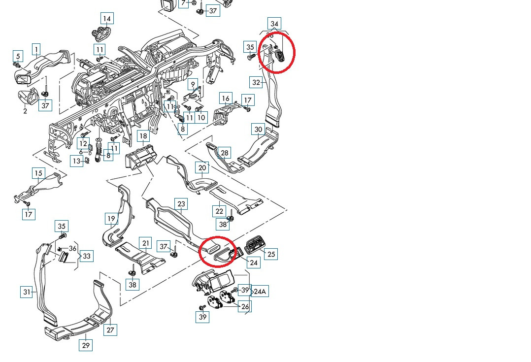 B- Säule kalte Luft
