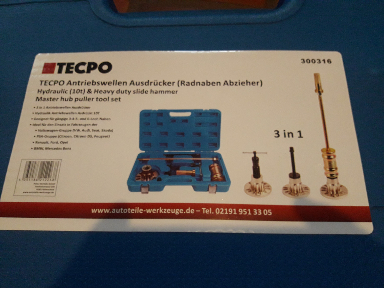 Werkzeuge Omega und Senator