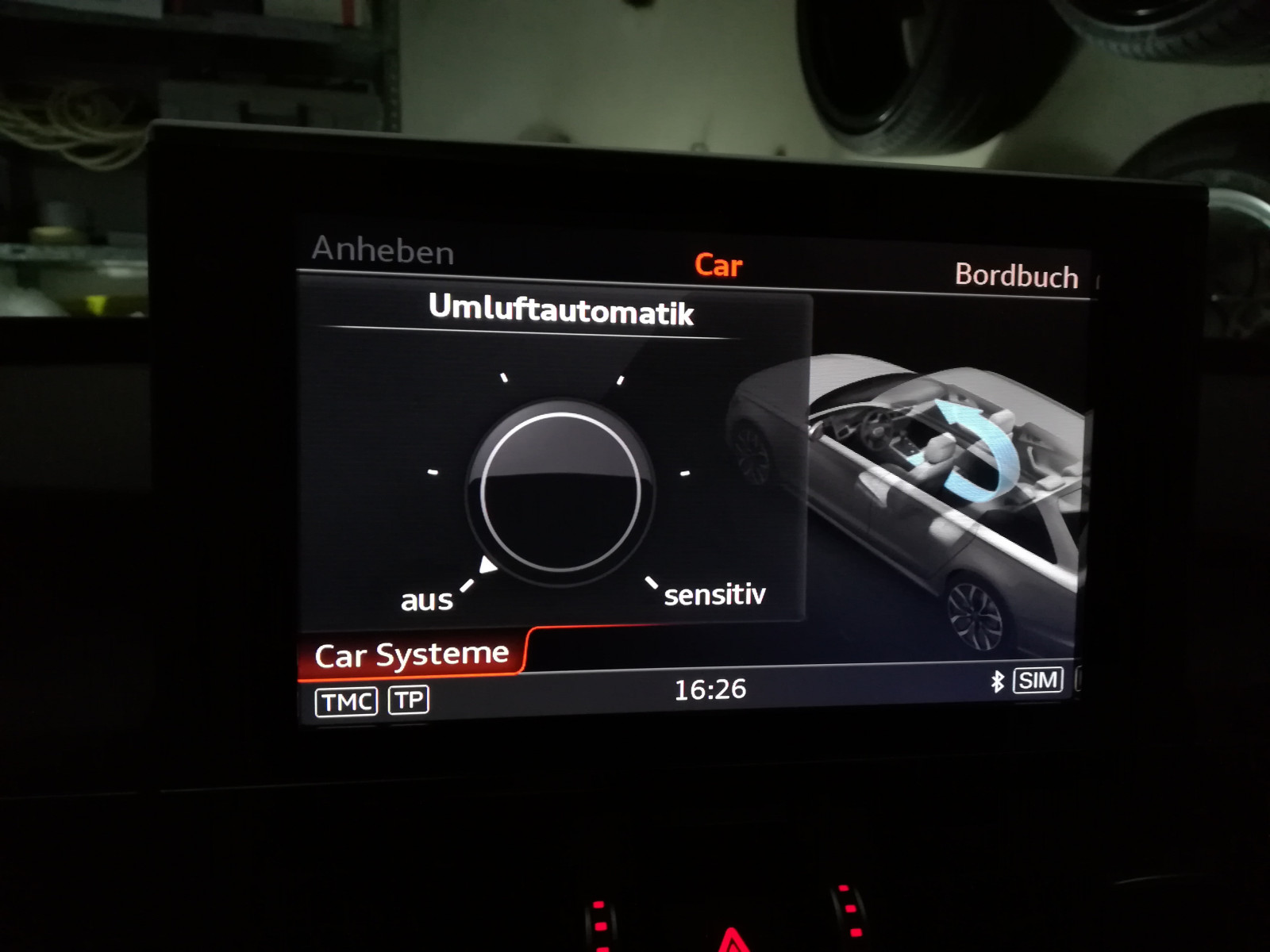 B- Säule kalte Luft