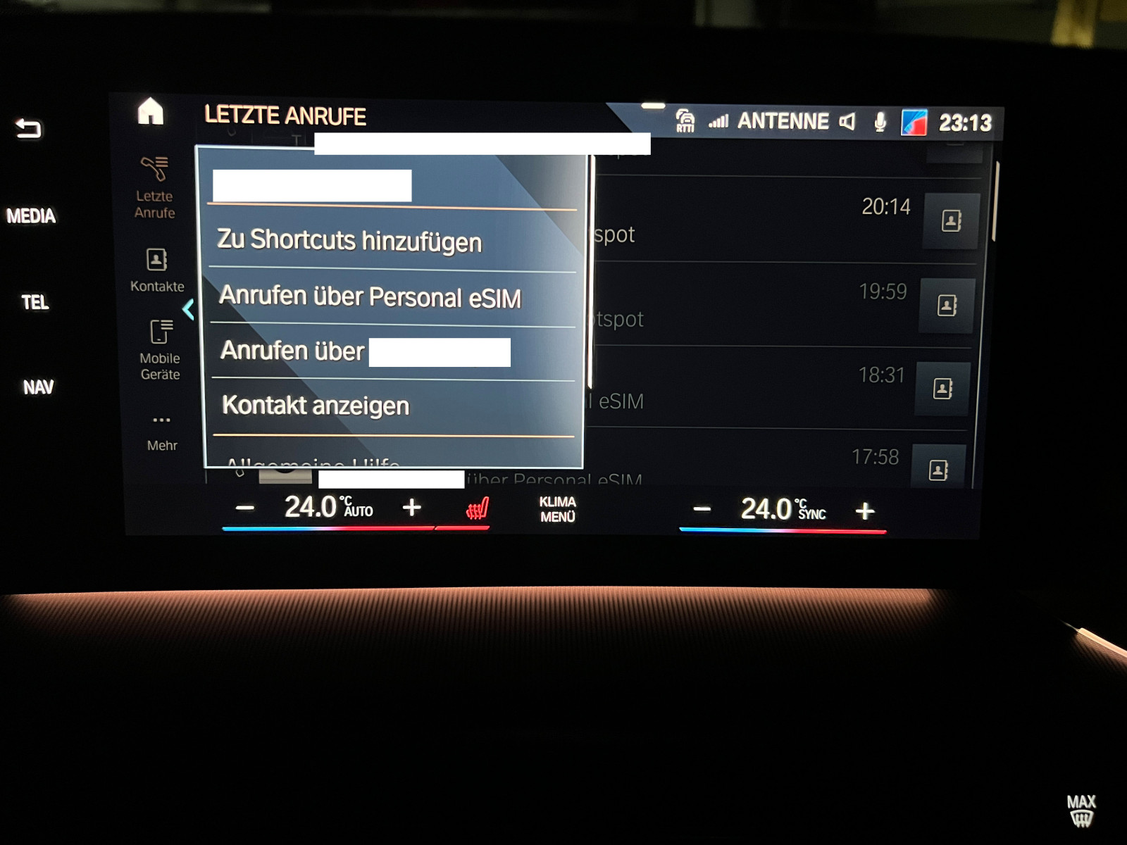 IX OS8 personal eSIM + O2