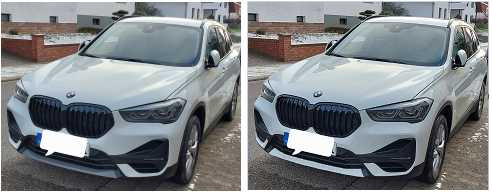 Stoßfänger unten lackieren