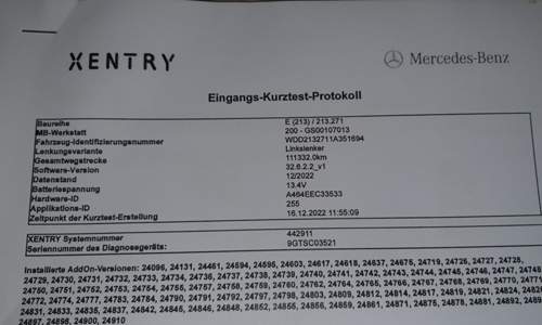 Kilometerstand 111332 km