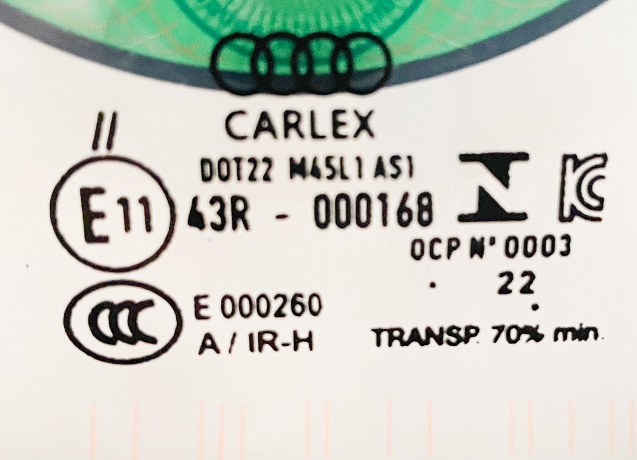 Beheizte Frontscheibe erkennen