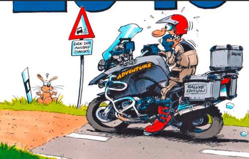 Ende der Ausbaustrecke