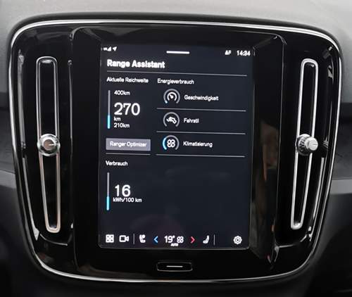 XC40 P6 MY23 Reichweitenrange