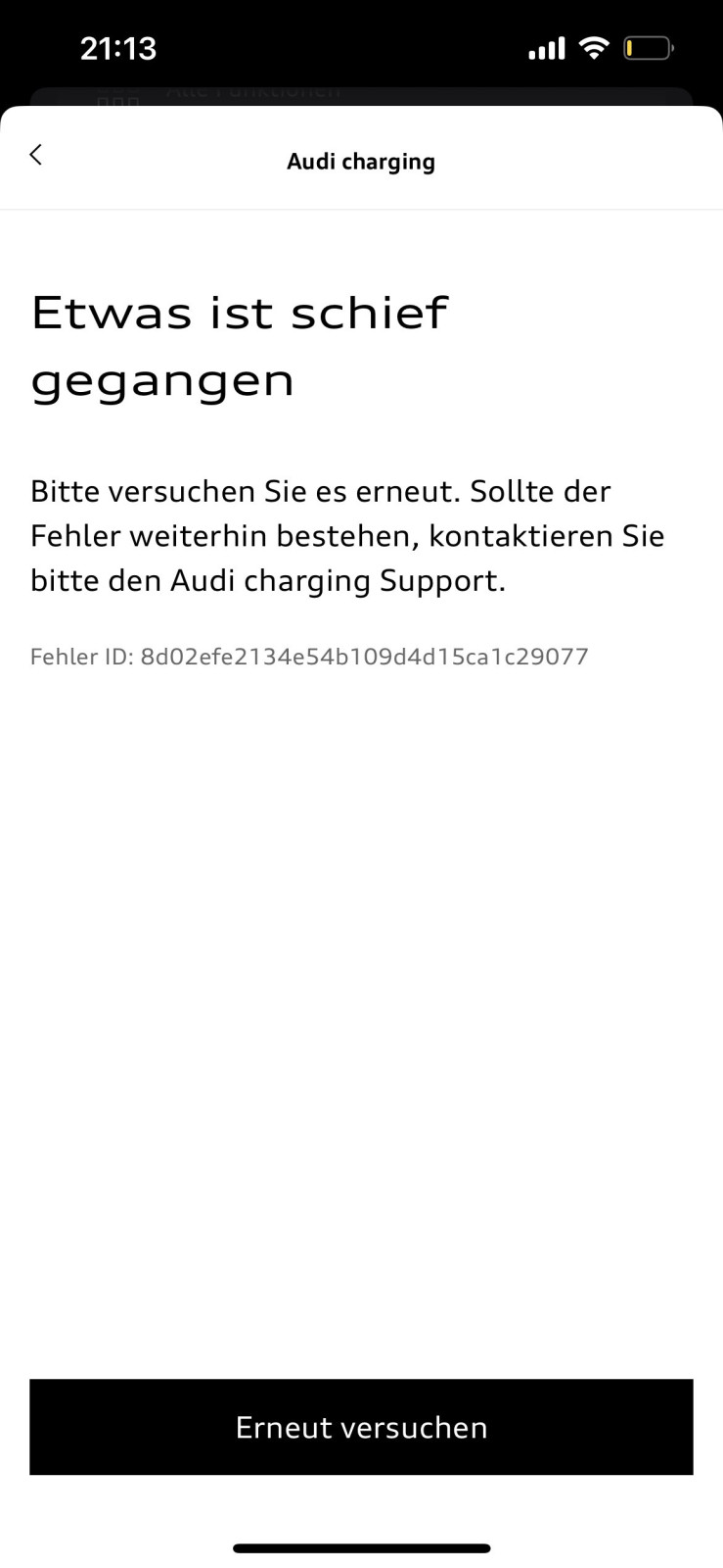 Audi charging - Start 01.01.2023 (Ablöse e-tron Charging Service)
