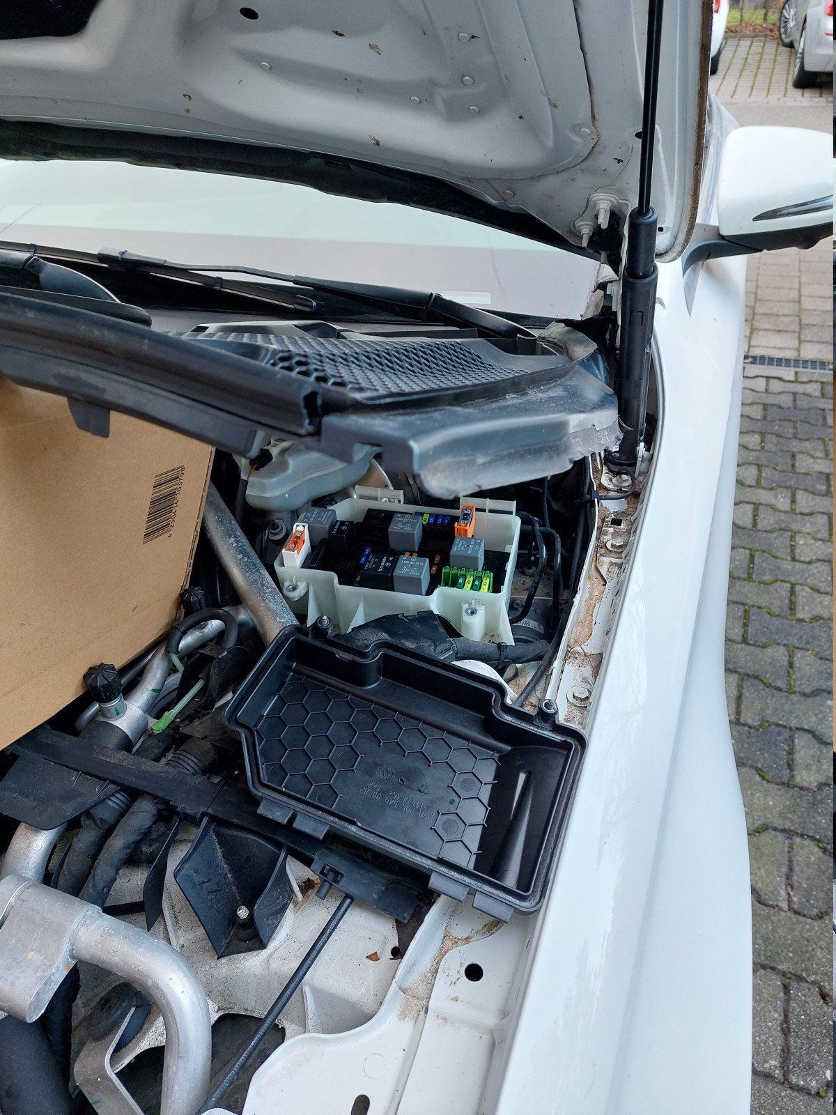 Scheibenwischer vorne geht nicht