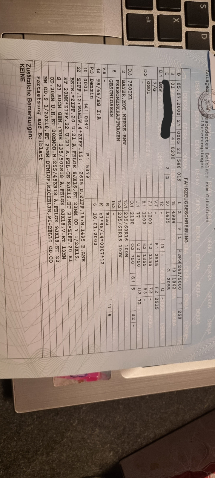 NL Fahrzeug in Deutschland anmelden COC