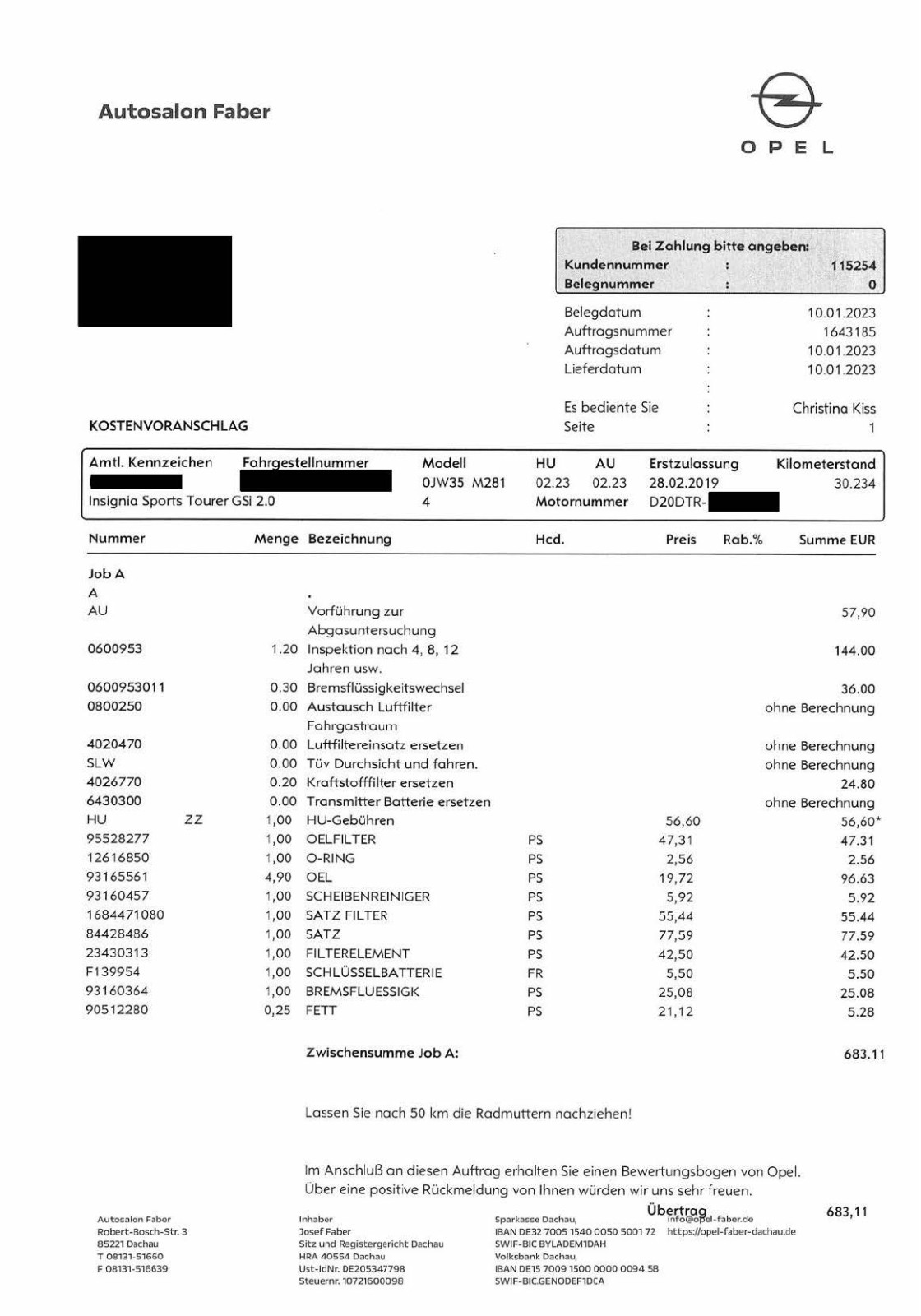 FlexCare / Service Plan