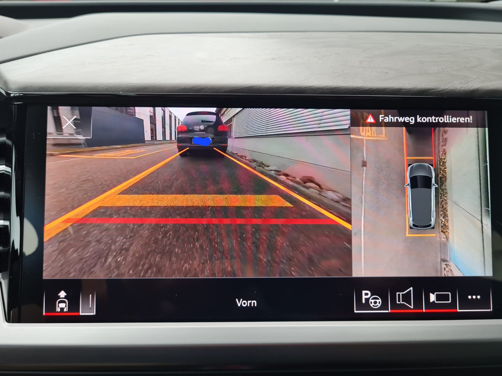 Audi q4 Umgebungskamera